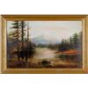 Image 2 : E. WILKINGS HISTORICAL OIL PAINTING