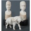 Image 1 : AFRICAN IVORY SCULPTURE LOT