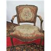 Image 2 : PAIR OF NEEDLEPOINT ARMCHAIRS