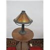 Image 1 : CRAFTMENS STYLE BEDSIDE LAMP WITH MICA SHADE