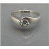 Image 1 : LADIES PLATINUM SOLITAIRE DIAMOND RING