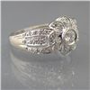 Image 2 : DIAMOND PINWHEEL TOP DRESS RING