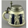 Image 2 : JUGENDSTIL ART NOUVEAU LIDDED BEER STEIN