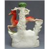Image 2 : VICTORIAN STAFFORDSHIRE FLAT BACK SPILL VASE