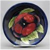 Image 1 : MOORCROFT PANSY PLATE, C. 1947-53