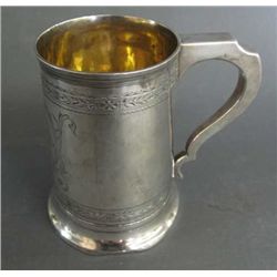 SILVER TROPHY MUG