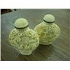 Image 1 : IVORY CARVED SCENT BOTTLES