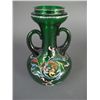 Image 1 : VICTORIAN GREEN GLASS VASE