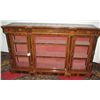 Image 1 : INLAID BURL WALNUT CREDENZA