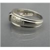Image 2 : TANZANITE & DIAMOND DINNER RING