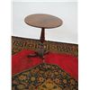 Image 1 : MAHOGANY PEDESTAL PLANT STAND