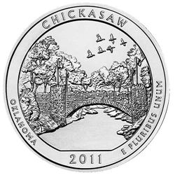 2011 Silver 5oz. Chickasaw ATB