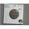 Image 1 : 1866 2 CENT COPPER