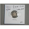 Image 1 : 1854 1/2 DIME