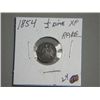 Image 1 : 1854 1/2 DIME