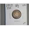 Image 1 : 1863 INDIAN HEAD CENT