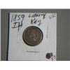 Image 1 : 1859 INDIAN HEAD CENT