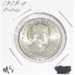 1979-D SUSAN B ANTHONY DOLLAR *RARE MS HIGH GRADE*!! DOLLAR CAME OUT OF SAFE!!
