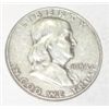 Image 1 : 1954-D FRANKLIN SILVER HALF DOLLAR *RARE SEMI-KEY DATE EXTRA FINE GRADE*!!