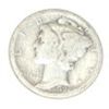 Image 1 : 1920 MERCURY SILVER DIME *PLEASE LOOK AT PICTURE TO DETERMINE GRADE*!! SILVER DIME CAME OUT OF SAFE!