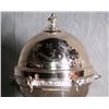 Image 3 : American silver plate domed butterdish with a repous
