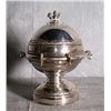 Image 1 : American silver plate dome covered butter dish with