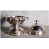 Image 2 : American silver plate dome covered butter dish with