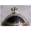 Image 3 : American silver plate dome covered butter dish with