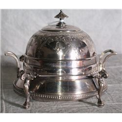 American Redfield Rice silver plate dome covered bu