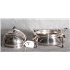 Image 4 : American Redfield Rice silver plate dome covered bu