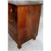 Image 3 : 18th C Flame mahogany Birdermeier 4 drawer commode