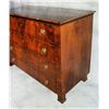 Image 6 : 18th C Flame mahogany Birdermeier 4 drawer commode