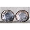 Image 1 : 2 sterling silver small plates. D:3" 1oz .