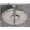 Image 3 : Sterling silver handled dish. D:9" 7oz .