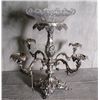 Image 1 : Large silver or silver plate 4 arm epergne with cu