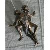 Image 2 : Pair bronze erotic figures. L:5.5" .