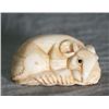 Image 3 : Three Chinese marine ivory netsukes of animals all