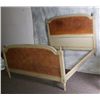 Image 3 : Antique 19th C French painted cain bed