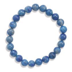 Lapis Bead stretch Bracelet