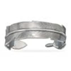 Sterling Silver  Feather Design Cuff Bracelet