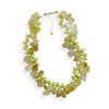 Image 1 : Citrine & Green Pearl Twist Necklace