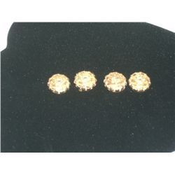 Vintage/Antique Button Covers (4)