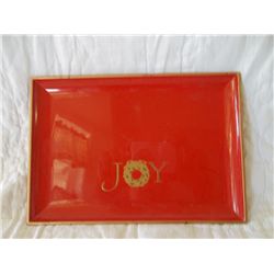 Gibson Greetings plate “JOY”