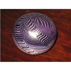 2073 - Signed RHS art glass paperweight