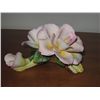 Image 1 : 2078 - Napolean Capidimonte bisque porcelain rose original  boxoriginal  box