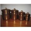 Image 1 : 2080 - Copper Cannister set and copper kettle