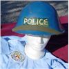 Image 1 : 3007 - Police Tactical Unit helmet. Canadian/British Mark IV helmet by Rubery Owen Co., Leeds, 1952 