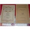 Image 1 : 3042 - Two 1918-19 booklets celebrating Canadian victories in WW1. Minor repair to binding of Ontari