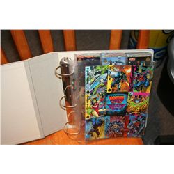 3082 - Binder of super hero cards