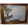 Image 1 : 5006 - Oil on board unsigned attributed to Lee Dixon